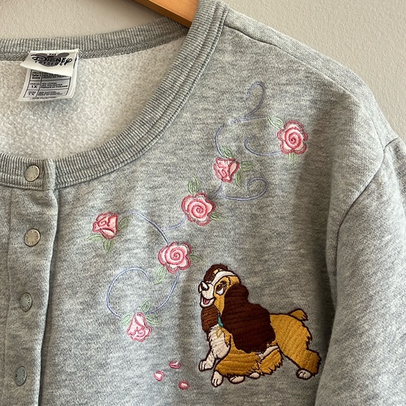The Disney Catalog Lady & The Tramp Vintage Sweater - Picture 4 of 8